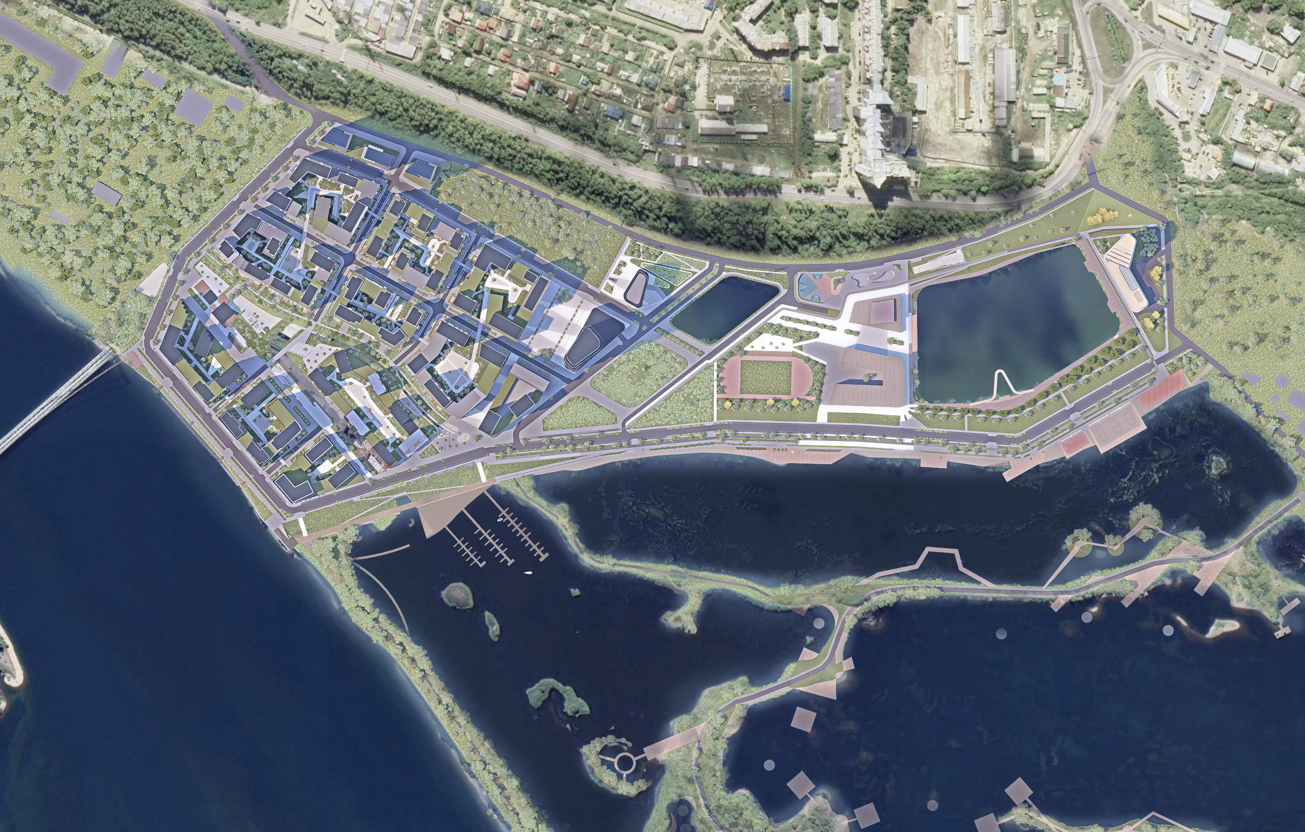 Работаем с территориями от квартала до тысячи гектаров