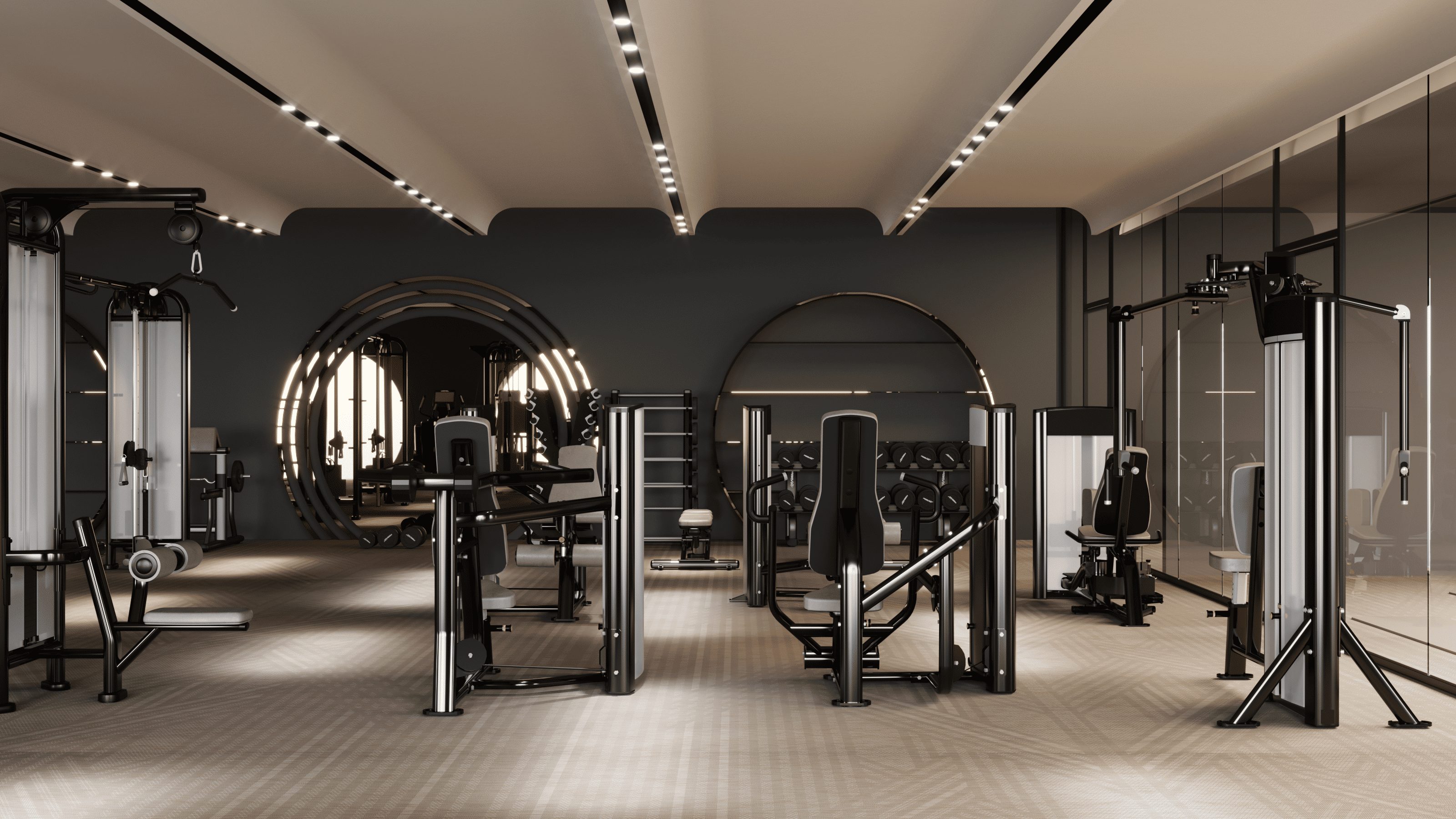 Сухой фитнес в ЖК «Достижение», Москва