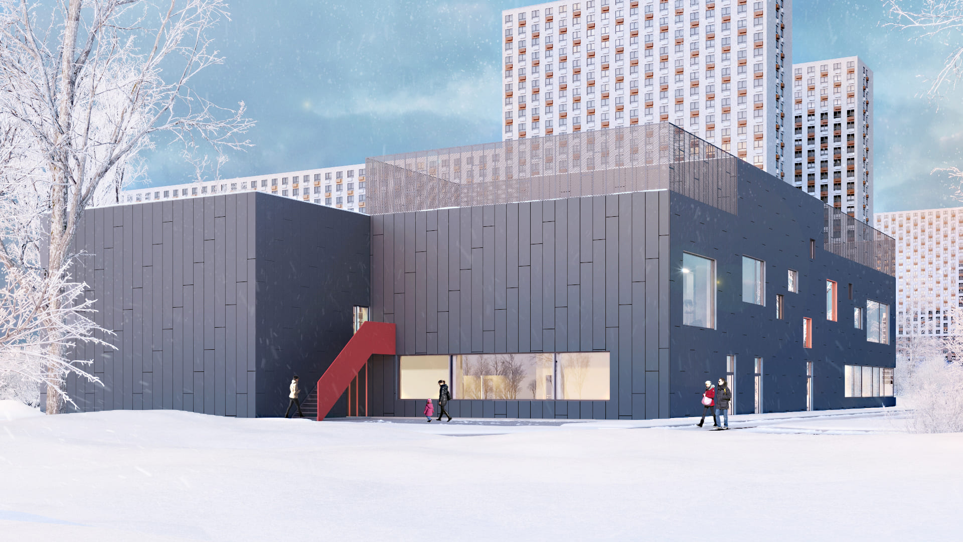 Многофункциональные спортивные объекты